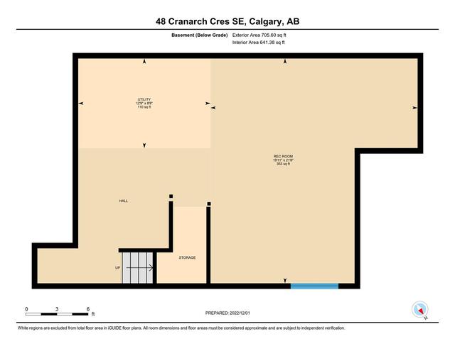 48 Cranarch Crescent Se, House detached with 3 bedrooms, 2 bathrooms and 4 parking in Calgary AB | Image 1