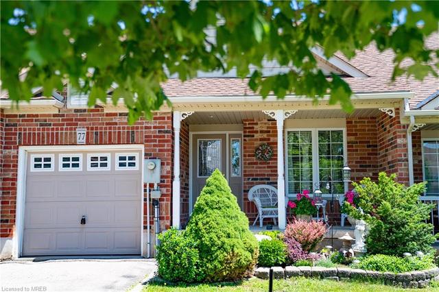 77 Doctor Moore Court, House attached with 4 bedrooms, 2 bathrooms and 2 parking in Halton Hills ON | Image 4
