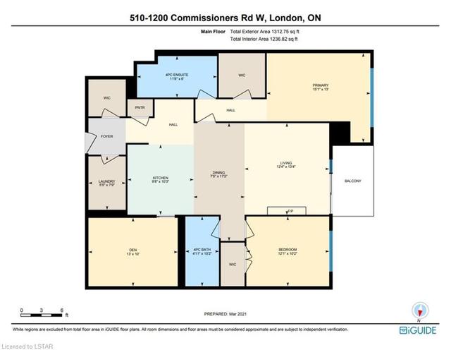 510 - 1200 Commissioners Road W, House attached with 2 bedrooms, 2 bathrooms and 2 parking in London ON | Image 39