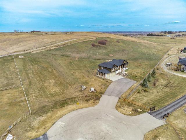258016 Eden Park View W, House detached with 4 bedrooms, 2 bathrooms and 10 parking in Foothills County AB | Image 28