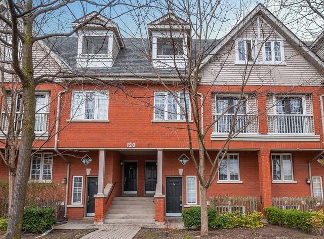 th4 - 126 Strachan Ave, Townhouse with 2 bedrooms, 2 bathrooms and 1 parking in Toronto ON | Image 1