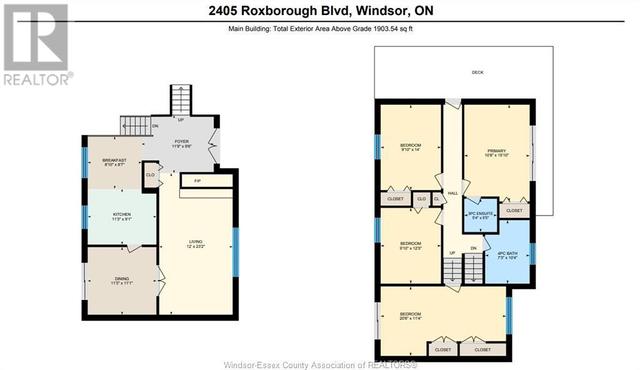 2405 Roxborough, House detached with 6 bedrooms, 3 bathrooms and null parking in Windsor ON | Image 31