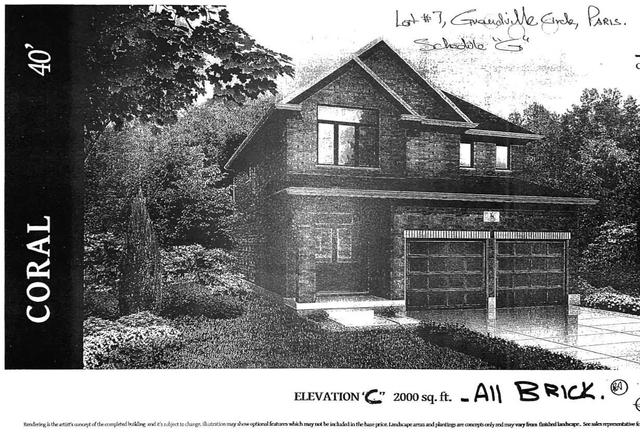lot 7 Grandville Circ, House detached with 4 bedrooms, 3 bathrooms and 4 parking in Brant ON | Image 1