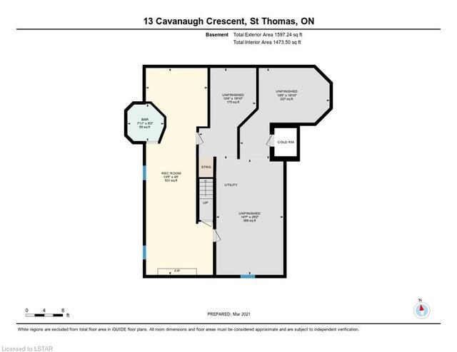 13 Cavanaugh Crescent, House detached with 3 bedrooms, 2 bathrooms and 6 parking in St. Thomas ON | Image 43