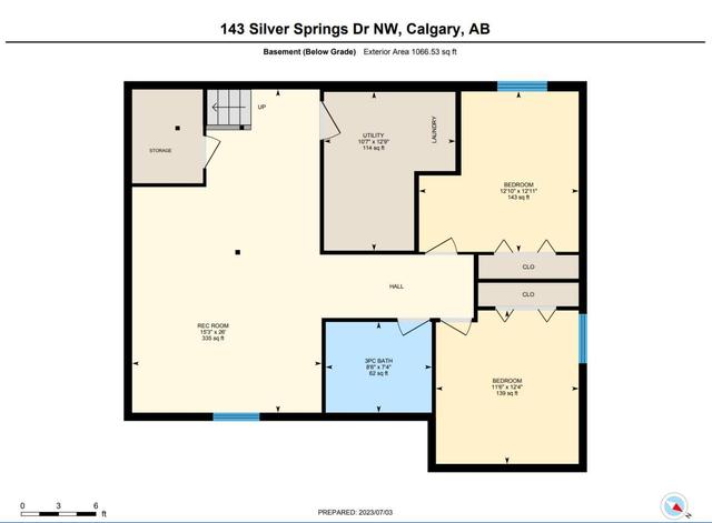 143 Silver Springs Drive Nw, House detached with 5 bedrooms, 2 bathrooms and 2 parking in Calgary AB | Image 6