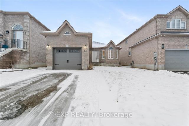 63 Mcintyre Dr, House detached with 1 bedrooms, 1 bathrooms and 3 parking in Barrie ON | Image 1