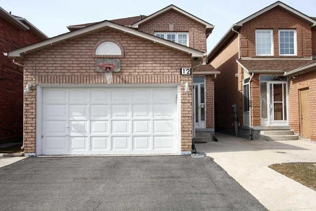 12 Rockford Run Rd, House detached with 3 bedrooms, 4 bathrooms and 4 parking in Brampton ON | Image 1