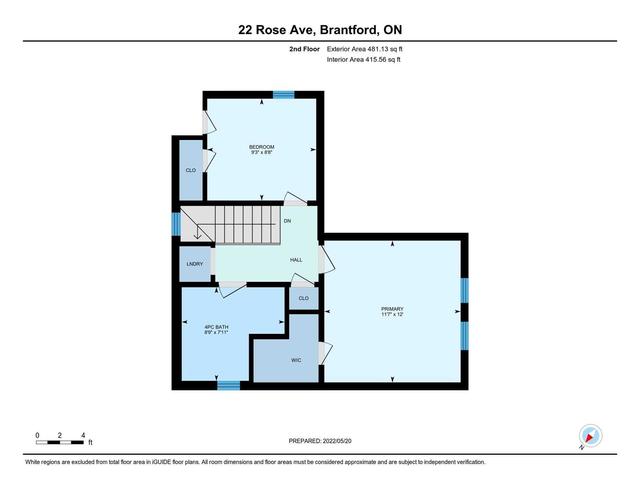 22 Rose Ave, House detached with 2 bedrooms, 2 bathrooms and 2 parking in Brantford ON | Image 22