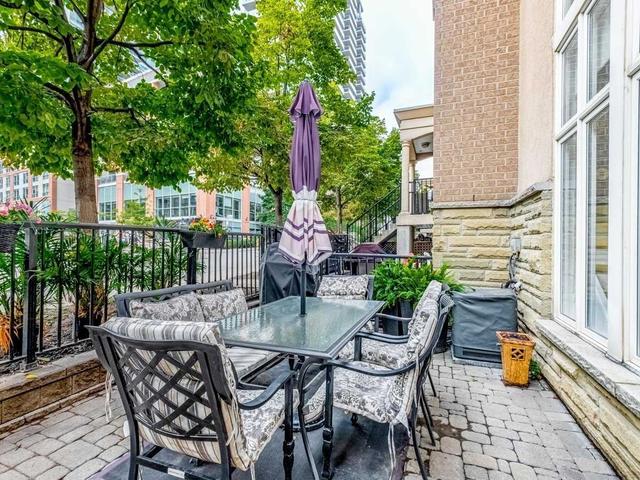1236 - 21 Pirandello St, Townhouse with 1 bedrooms, 1 bathrooms and 1 parking in Toronto ON | Image 20
