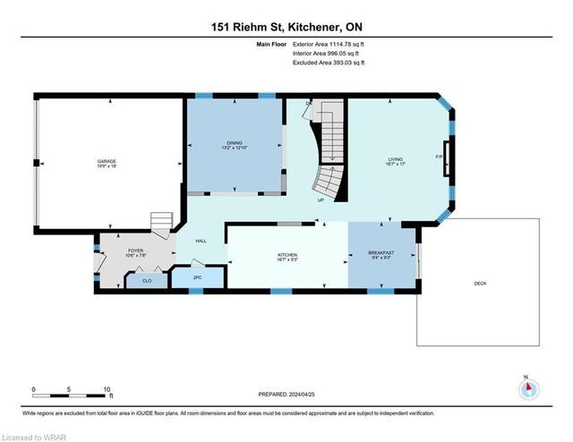 151 Riehm Street, House detached with 4 bedrooms, 3 bathrooms and 4 parking in Kitchener ON | Image 42