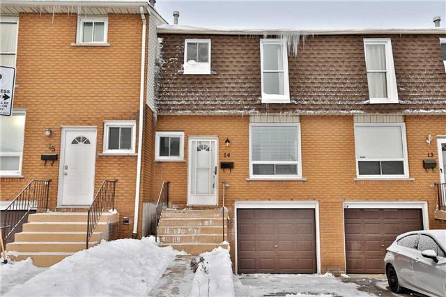 14 - 1338 Upper Gage Ave, Townhouse with 3 bedrooms, 2 bathrooms and 2 parking in Hamilton ON | Image 1