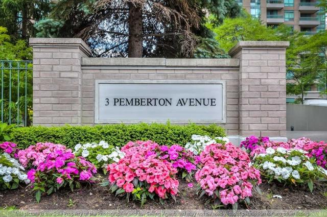 1101 - 3 Pemberton Ave, Condo with 1 bedrooms, 1 bathrooms and 1 parking in Toronto ON | Image 14