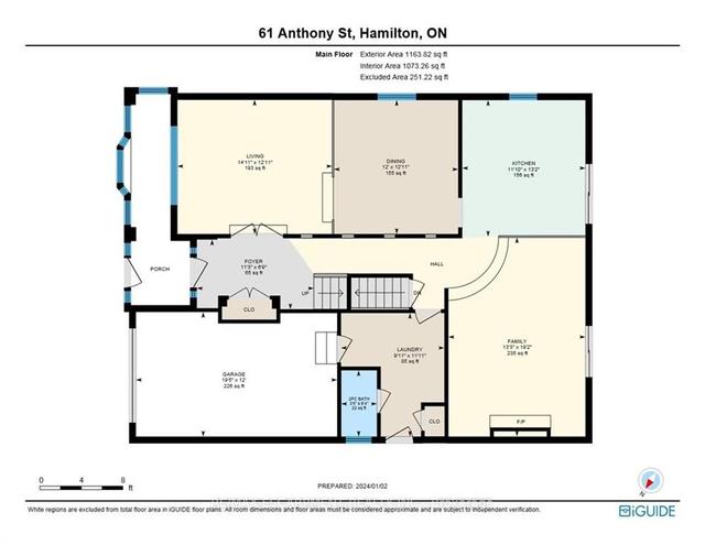 61 Anthony St, House detached with 3 bedrooms, 4 bathrooms and 5 parking in Hamilton ON | Image 32