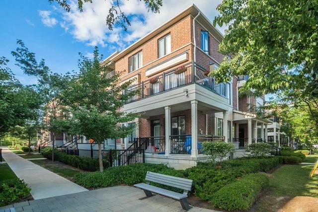 128 - 40 Carnation Ave, Townhouse with 2 bedrooms, 3 bathrooms and 1 parking in Toronto ON | Image 1