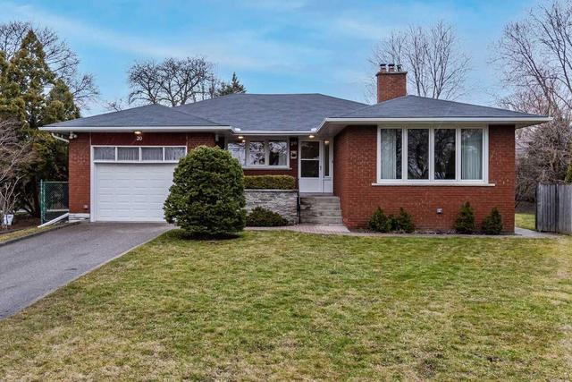 20 Brook Tree Cres, House detached with 3 bedrooms, 2 bathrooms and 3 parking in Toronto ON | Image 1