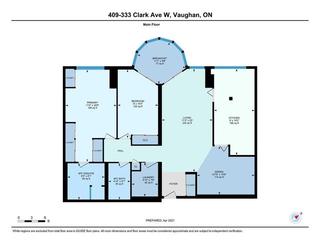 409 - 333 Clark Ave W, Condo with 2 bedrooms, 2 bathrooms and 2 parking in Vaughan ON | Image 16