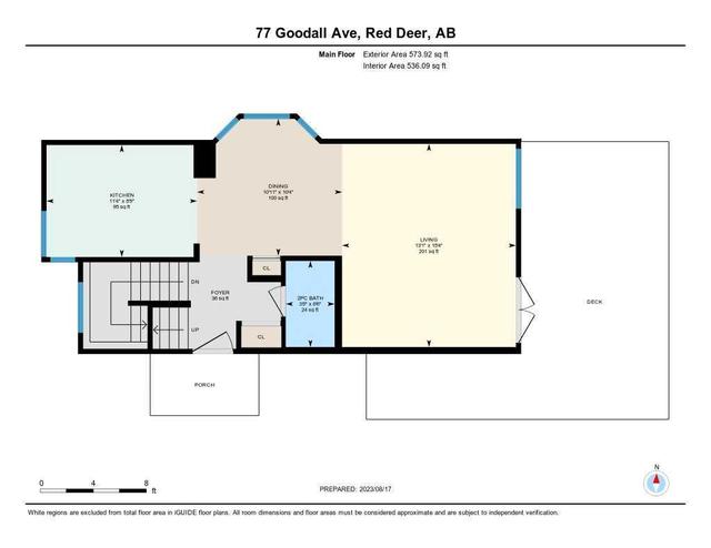 77 Goodall Avenue, House detached with 2 bedrooms, 2 bathrooms and 2 parking in Red Deer AB | Image 45