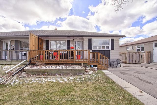 169 Tulloch Dr, House semidetached with 3 bedrooms, 2 bathrooms and 7 parking in Ajax ON | Image 1