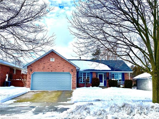 36 Christie Lane, House detached with 3 bedrooms, 2 bathrooms and null parking in Brantford ON | Image 1