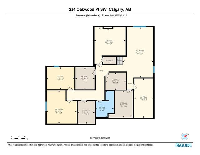 224 Oakwood Place Sw, House detached with 4 bedrooms, 3 bathrooms and 4 parking in Calgary AB | Image 16