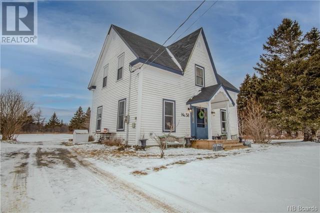 58 West Quaco Drive, House detached with 3 bedrooms, 1 bathrooms and null parking in Saint Martins NB | Image 1