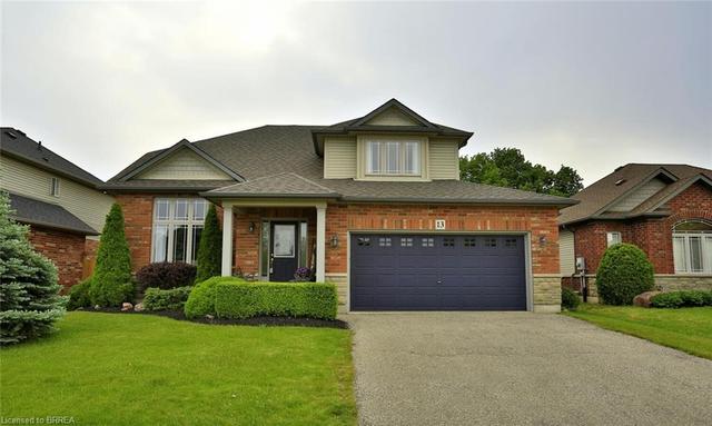 13 Irongate Drive, House detached with 3 bedrooms, 1 bathrooms and 4 parking in Brant ON | Image 1