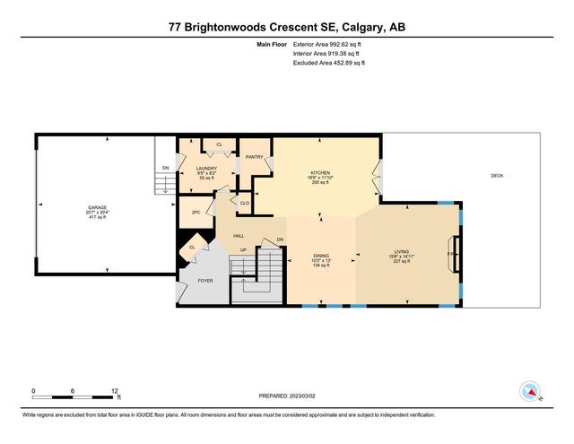 77 Brightonwoods Crescent Se, House detached with 4 bedrooms, 3 bathrooms and 4 parking in Calgary AB | Image 31