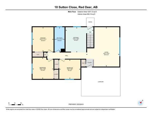 10 Sutton Close, House detached with 3 bedrooms, 1 bathrooms and 2 parking in Red Deer AB | Image 46