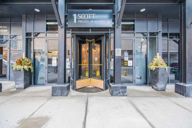 2305 - 1 Scott St, Condo with 1 bedrooms, 1 bathrooms and 0 parking in Toronto ON | Image 24