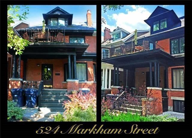 524 Markham St, House semidetached with 1 bedrooms, 1 bathrooms and null parking in Toronto ON | Image 1