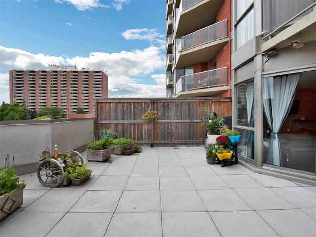 218 - 10 Dean Park Rd, Condo with 2 bedrooms, 1 bathrooms and 1 parking in Toronto ON | Image 18