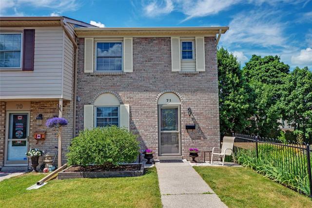 71 - 580 Eyer Dr, Townhouse with 3 bedrooms, 2 bathrooms and 2 parking in Pickering ON | Image 1