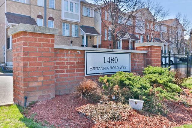 unit 1 - 1480 Britannia Rd W, Townhouse with 3 bedrooms, 3 bathrooms and 2 parking in Mississauga ON | Image 12
