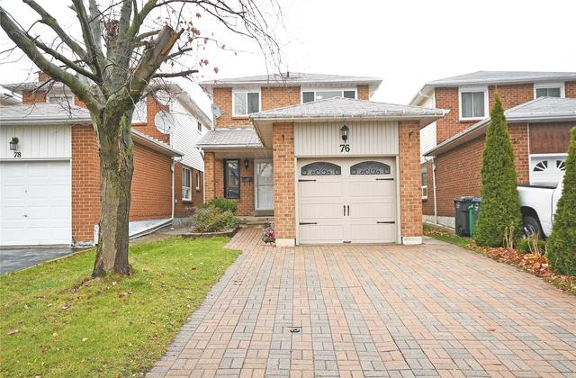 76 Stephensen Crt, House detached with 3 bedrooms, 3 bathrooms and 3 parking in Brampton ON | Image 1