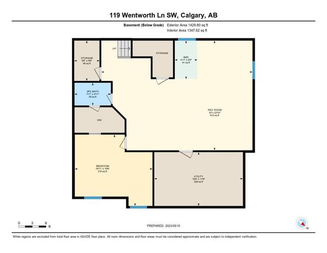 119 Wentwillow Lane Sw, House detached with 5 bedrooms, 3 bathrooms and 6 parking in Calgary AB | Image 50