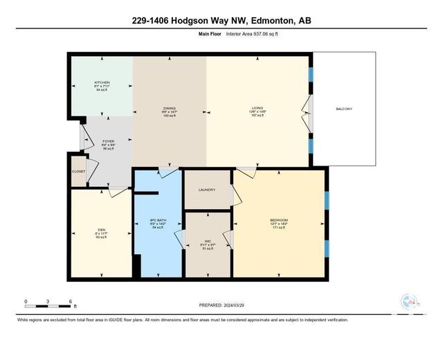 229 - 1406 Hodgson Wy Nw, Condo with 1 bedrooms, 1 bathrooms and 1 parking in Edmonton AB | Image 43