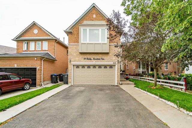 69 Rocky Mountain Cres, House detached with 4 bedrooms, 4 bathrooms and 6 parking in Brampton ON | Image 1