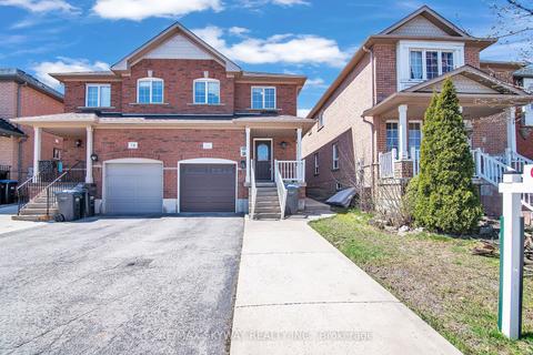 80 Ridgefield Crt, House semidetached with 3 bedrooms, 4 bathrooms and 3 parking in Brampton ON | Card Image