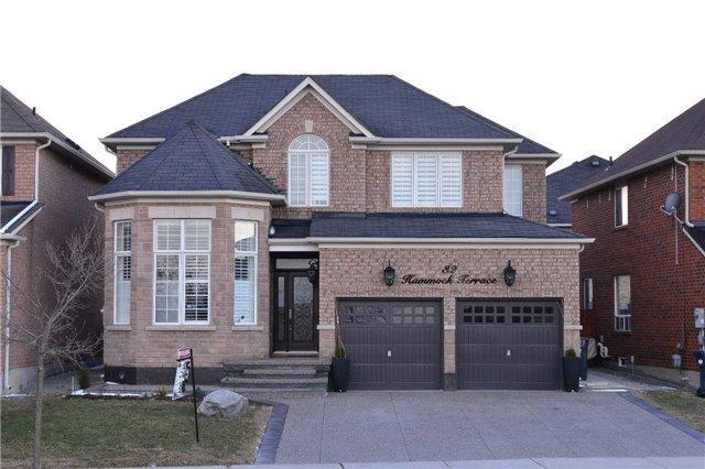 32 Hammock Terr, House detached with 4 bedrooms, 4 bathrooms and 4 parking in Brampton ON | Image 1