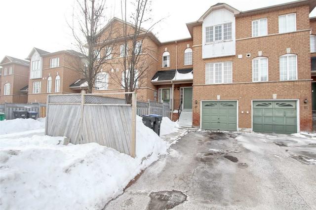 67 - 65 Brickyard Way, Townhouse with 3 bedrooms, 3 bathrooms and 2 parking in Brampton ON | Image 1