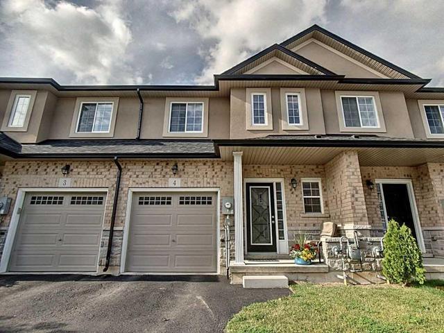 4 - 345 Glancaster Rd, Townhouse with 3 bedrooms, 3 bathrooms and 1 parking in Hamilton ON | Image 1