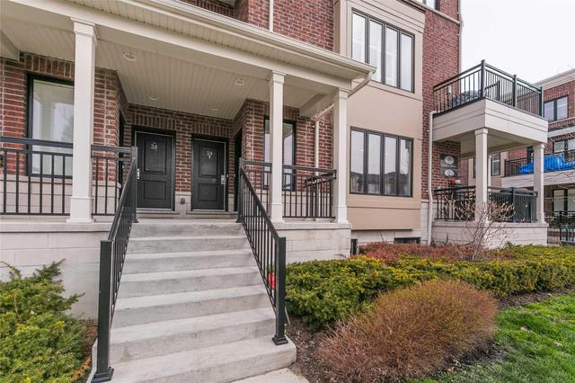 40 - 20 Carnation Ave, Townhouse with 3 bedrooms, 3 bathrooms and 1 parking in Toronto ON | Image 2