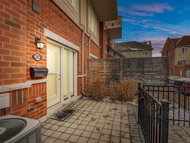 282 - 250 Sunny Meadow Blvd, Townhouse with 1 bedrooms, 1 bathrooms and 2 parking in Brampton ON | Image 9