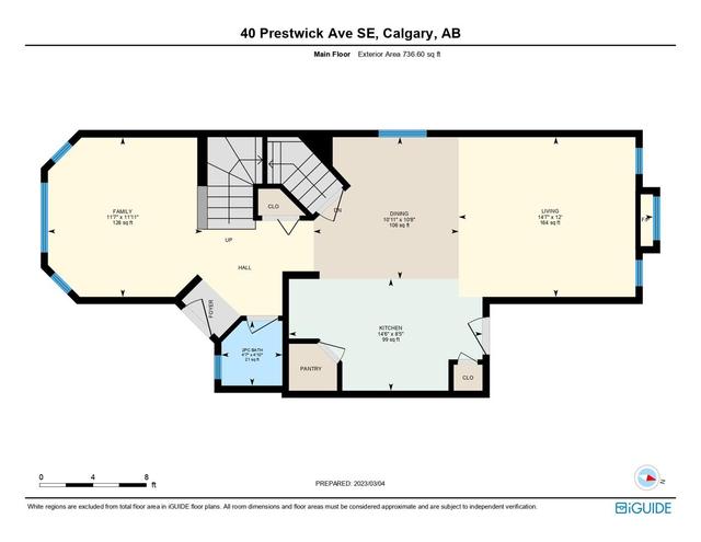 40 Prestwick Avenue Se, House detached with 4 bedrooms, 3 bathrooms and 2 parking in Calgary AB | Image 47