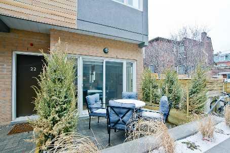 th22 - 284 Brock Ave, Townhouse with 2 bedrooms, 3 bathrooms and null parking in Toronto ON | Image 6