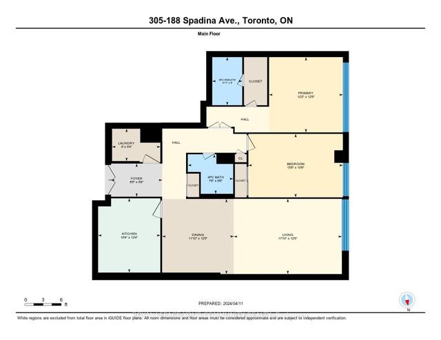 305 - 188 Spadina Ave, Condo with 2 bedrooms, 2 bathrooms and 1 parking in Toronto ON | Image 31