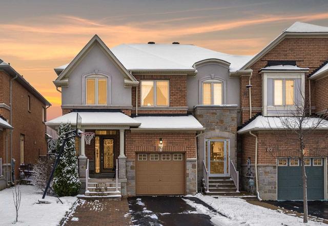 80 Gauguin Ave, House attached with 3 bedrooms, 4 bathrooms and 4 parking in Vaughan ON | Card Image