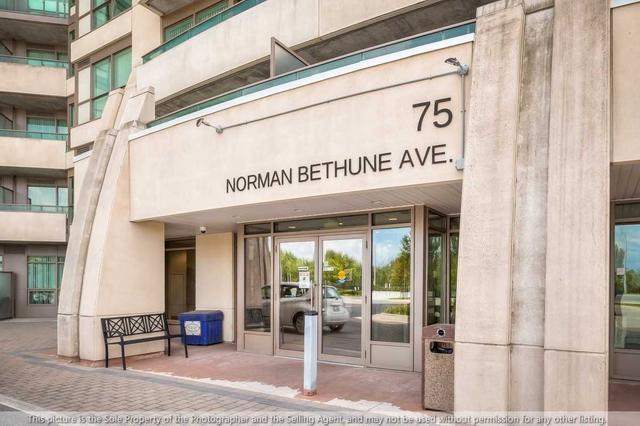 705 - 75 Norman Bethune Ave, Condo with 2 bedrooms, 2 bathrooms and 1 parking in Richmond Hill ON | Image 12