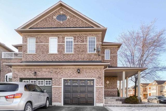 30 Stoneylake Ave, House semidetached with 3 bedrooms, 4 bathrooms and 3 parking in Brampton ON | Image 1