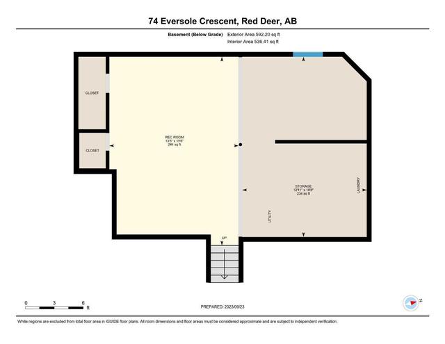 74 Eversole Crescent, House detached with 4 bedrooms, 3 bathrooms and 2 parking in Red Deer AB | Image 40
